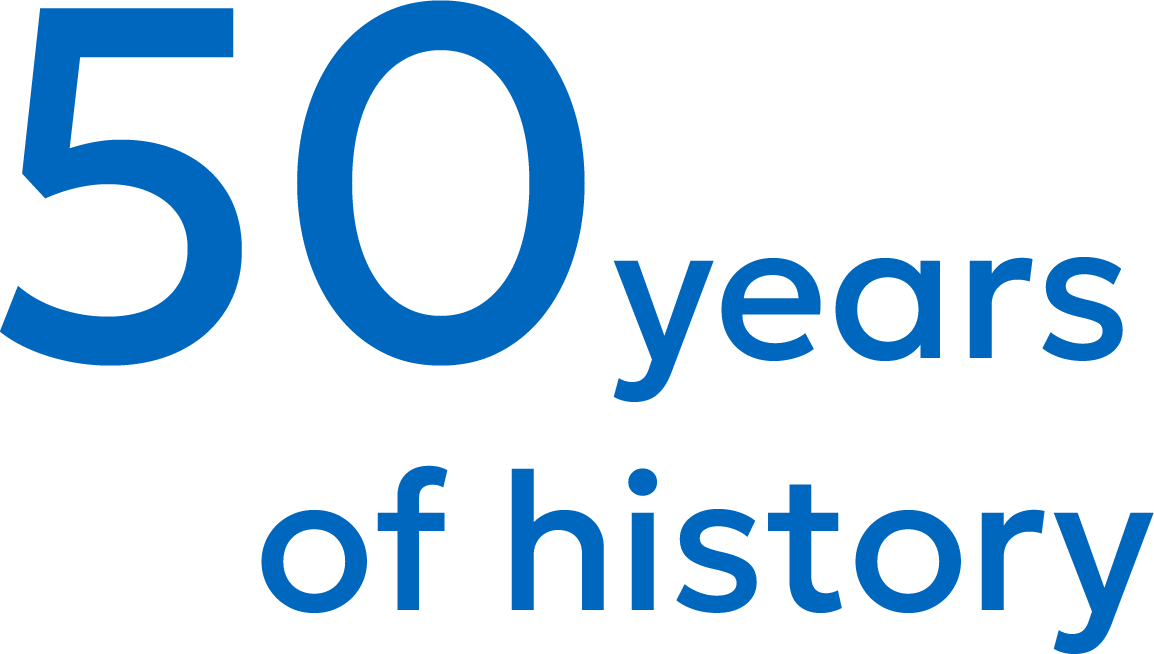 50 years of history